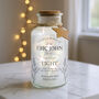 Personalised In Loving Memory LED Glass Jar, thumbnail 1 of 7