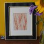 Peach Abstract Art Print, thumbnail 1 of 9