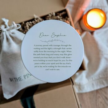 Personalised Ivf Candle Gift, 2 of 8
