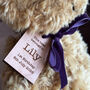 Personalised New Baby Teddy Bear, thumbnail 8 of 10