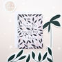 'You're So Brave' Botanical Illustrated Greetings Card, thumbnail 1 of 1