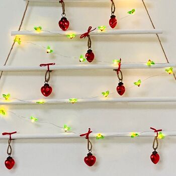 Holly Christmas String Lights, 8 of 10