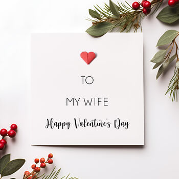 Valentine's Day Card For Wife, 4 of 4