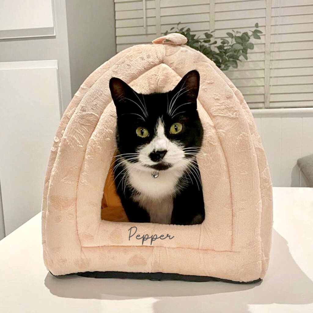 Personalised Pyramid Pet Bed, 1 of 3