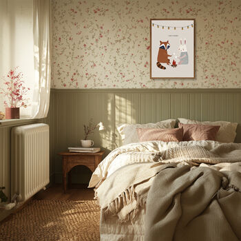 Forest Friends Animal Nursery Art Print, 3 of 4