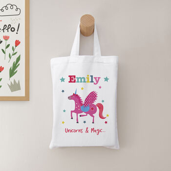 Personalised Unicorn Party Bag, 2 of 3
