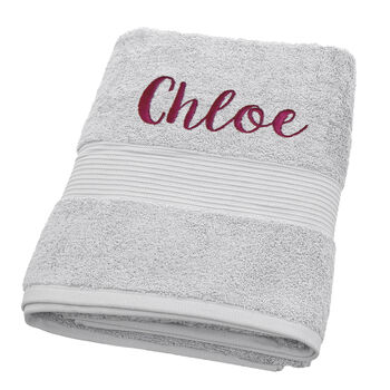 Personalised Bliss Luxury Bath Sheet, 11 of 11