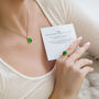 Jade Inspiration, Ambition And Luck Necklace, thumbnail 3 of 11
