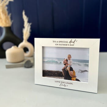 Personalised Special Dad Fathers's Day Photo Frame Gift, 4 of 9