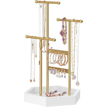 Jewellery Stand Display Organiser Metal Frame, 6 of 6