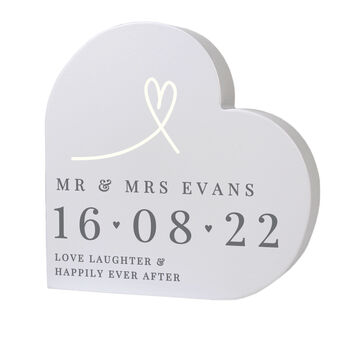 Personalised Free Text Heart Ornament, 6 of 6