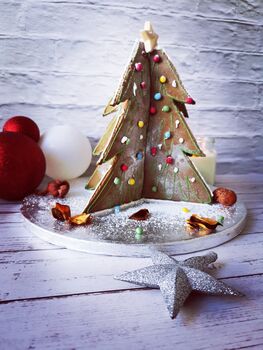 Large Gingerbread Cookie Christmas Tree, 4 of 10
