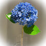 Faux Hydrangea And Eucalyptus Bouquet, thumbnail 2 of 3