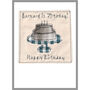 Personalised 70th Birthday Cake Card For Him, thumbnail 9 of 9
