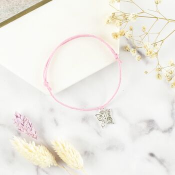 The Butterfly String Wish Bracelet, 3 of 4