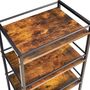 Industrial Bar Carts Kitchen Storage Serving Trolley, thumbnail 5 of 7