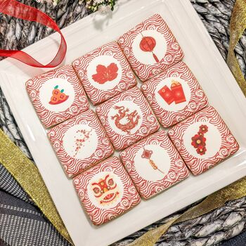 Year Of The Dragon New Lunar Year Biscuits Gift Box, 7 of 8