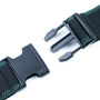 Black And Green Outdoor Fabric Stretch Men's Belt, thumbnail 2 of 7