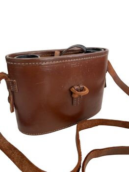 Vintage 8 X30 Binoculars With Leather Case, 3 of 8