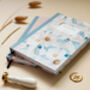 Le Jardin Stone And Aqua Case Bound Notebook, thumbnail 5 of 9