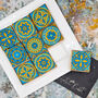 Moroccan Mosaic Biscuit Gift Box, Nine Pieces, thumbnail 1 of 9