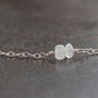 Rainbow Moonstone Dewdrop Necklace, thumbnail 2 of 5