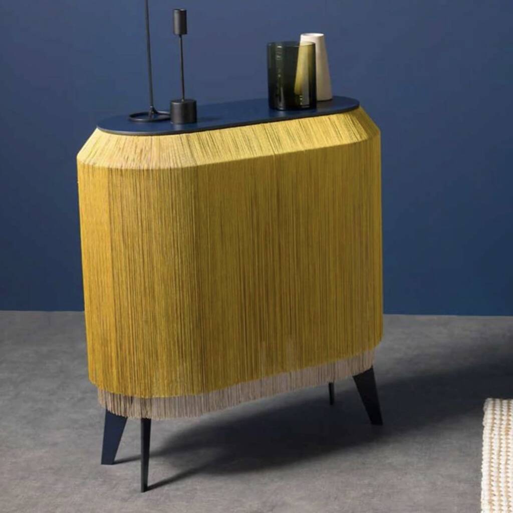 Fringed Side Table, 1 of 7