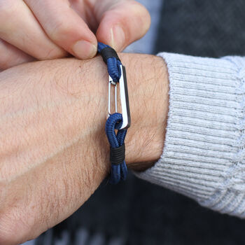 Mens Rope Design Bracelet, 2 of 5