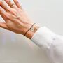 Cat Mum Wish Bracelet – Sterling Silver Charm And Silk Cord, thumbnail 7 of 7