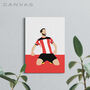 Danny Ings Southampton Football Canvas, thumbnail 1 of 2