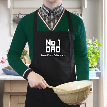 Dad Gifts Number One Dad Apron, 3 of 4