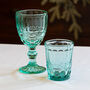 Luxury Frozen Blue Glassware Collection, thumbnail 1 of 5