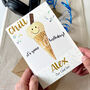 Personalised Ice Cream 40th Birthday Card, thumbnail 1 of 4