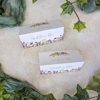 Wildflower Folded Place Cards, 3 of 3