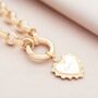 Vintage Heart Personalised Statement Necklace, thumbnail 4 of 8