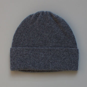 Lambswool Rib Beanie Hat In 11 Colours, 7 of 12