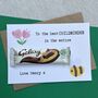 Personalised Childminder Thank You Chocolate Galaxy Card, thumbnail 1 of 3