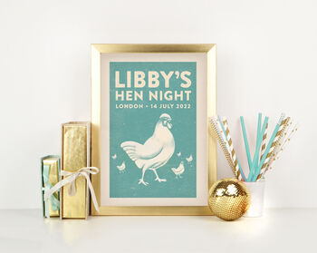 Personalised Hen Party Print, 3 of 5