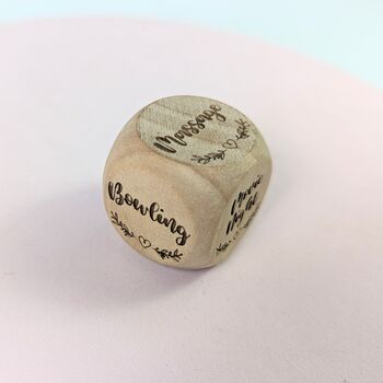 Personalized Date Night Dice Valentine Decision Couple, 4 of 7