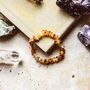 Carnelian Gemstone Chip Bracelet | Crystal Jewellery, thumbnail 1 of 3