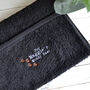 Personalised Embroidered Dog Towel, thumbnail 2 of 3