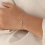 Star Of David Bracelet In Sterling Silver Or Gold, thumbnail 4 of 10