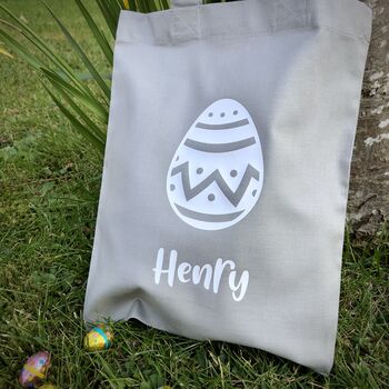 Personalised Easter Egg Hunt Cotton Bag, 2 of 3
