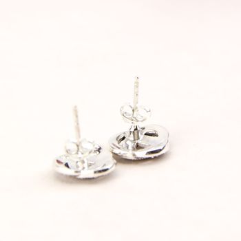 Marcasite Sterling Silver Knot Earrings, 3 of 9