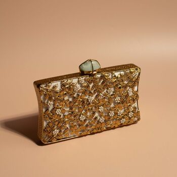 Rani Mother Of Pearl Clutch, 4 of 5