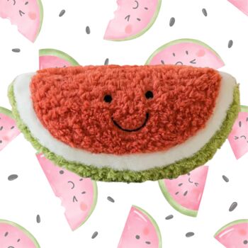 Plush Pineapple Soft Toy – Smiley Fruit Cuddly – Cute Gift For Kids, 3 of 5