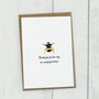 Thank You Teacher Card Bee, thumbnail 2 of 2