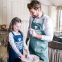 Personalised Mummy/Daddy And Me Apron Set, thumbnail 1 of 9