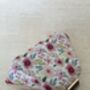 Multicoloured Handcrafted Statement Floral Pearl Mirror Clutch, thumbnail 5 of 11