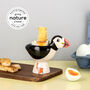 Handmade Ceramic Puffin Egg Cup New, thumbnail 1 of 2
